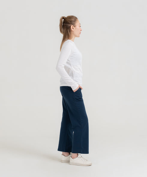 Women's Basic Relaxed Fit Pants